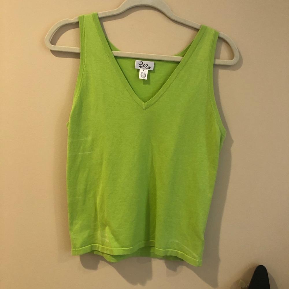 Lime green Lilly Pulitzer Tank top